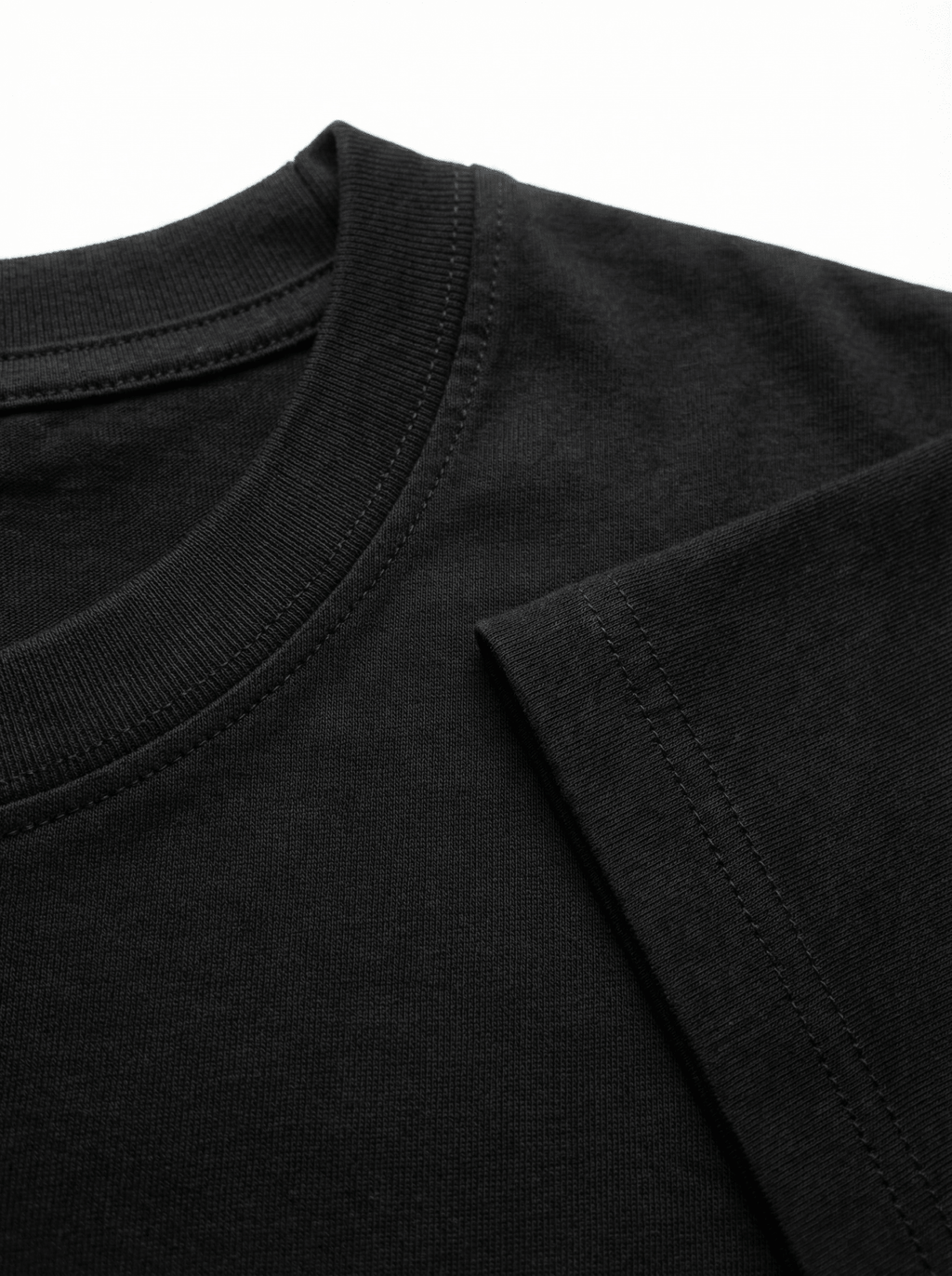Solid Black T-shirt - GoodGent